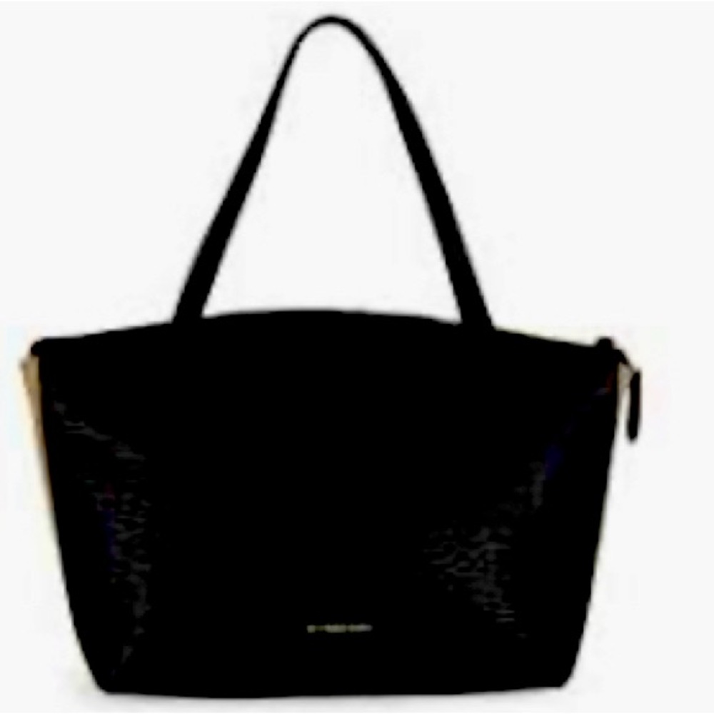 Burberry Medium Leather and House Check Tote